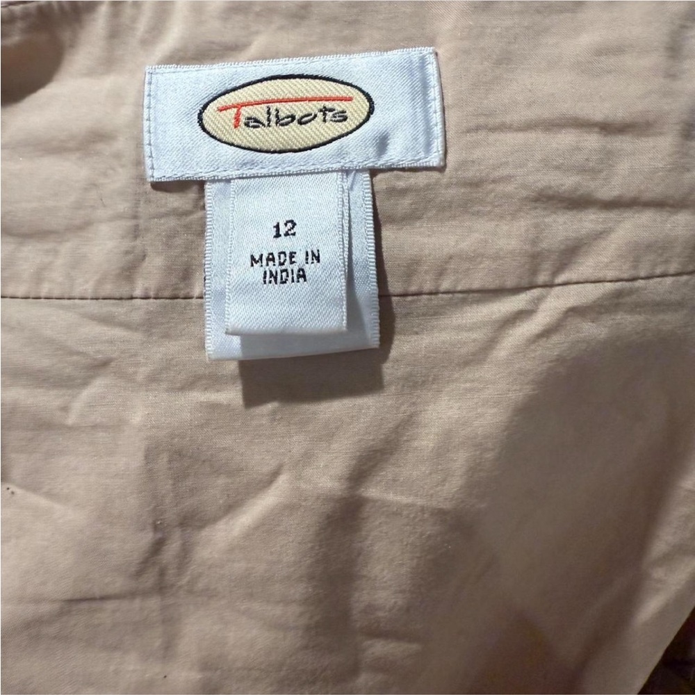 Talbots Floral Embroidered Sequin Skirt Tulle Ruffle Boho Cottagecore Fairy - Picture 8 of 10